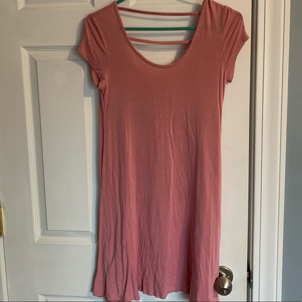 Pink Cotton Dress